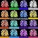 LED Fairy Lights 33ft 100 LEDs Battery Operated String Lights Waterproof Multi Color Changing, Firefly Lights with Remote Control for Indoor,Outdoor,Bedroom,Patio,Wedding,Party Christmas Decorations