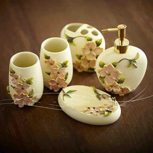 Estilo Europeo de la Flor del té de Las mercancías del Cuarto de baño