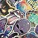 Homyu Stickers Pack 42-Pcs Bumper Decals of Graffiti Vinyl Starry Sky for Laptops Cars Motorcycle Portable Luggages Ipad Waterproof Sunlight-Proof