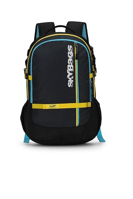 Skybags Herios Plus 03 33 Ltrs Black Laptop Backpack (HERIOS Plus 03)