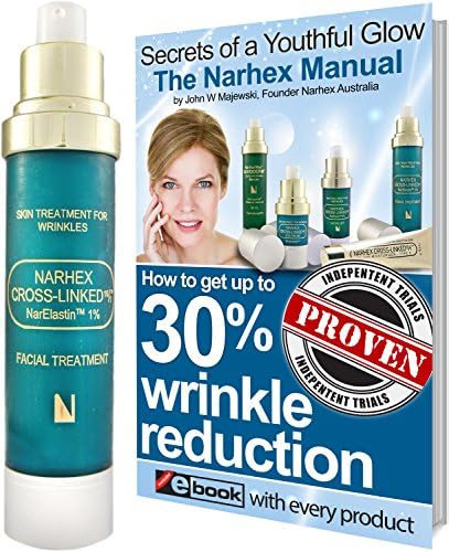 Elastin anti wrinkle cream proven to reduce wrinkles, fine lines and deep lines up to 30% in 28 days. Forehead wrinkle remover, neck lotion for tightening sagging skin. Elastin anti aging skincare