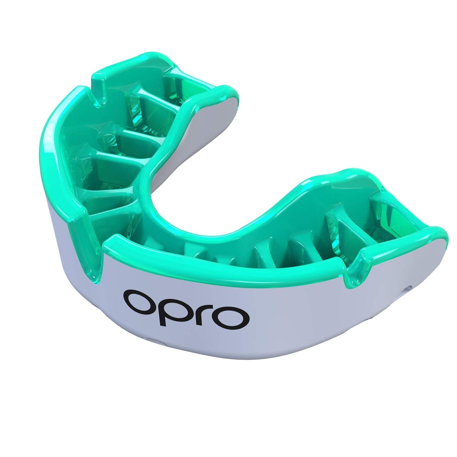 Opro Junior Gold Gen 4 Mouth Guard - White/Mint