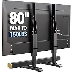 AX WABER Universal TV Stand, Table Top TV Stand