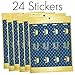 Royal Prince Baby Shower Water Bottle Labels - Shiny Foil - 24 Stickers