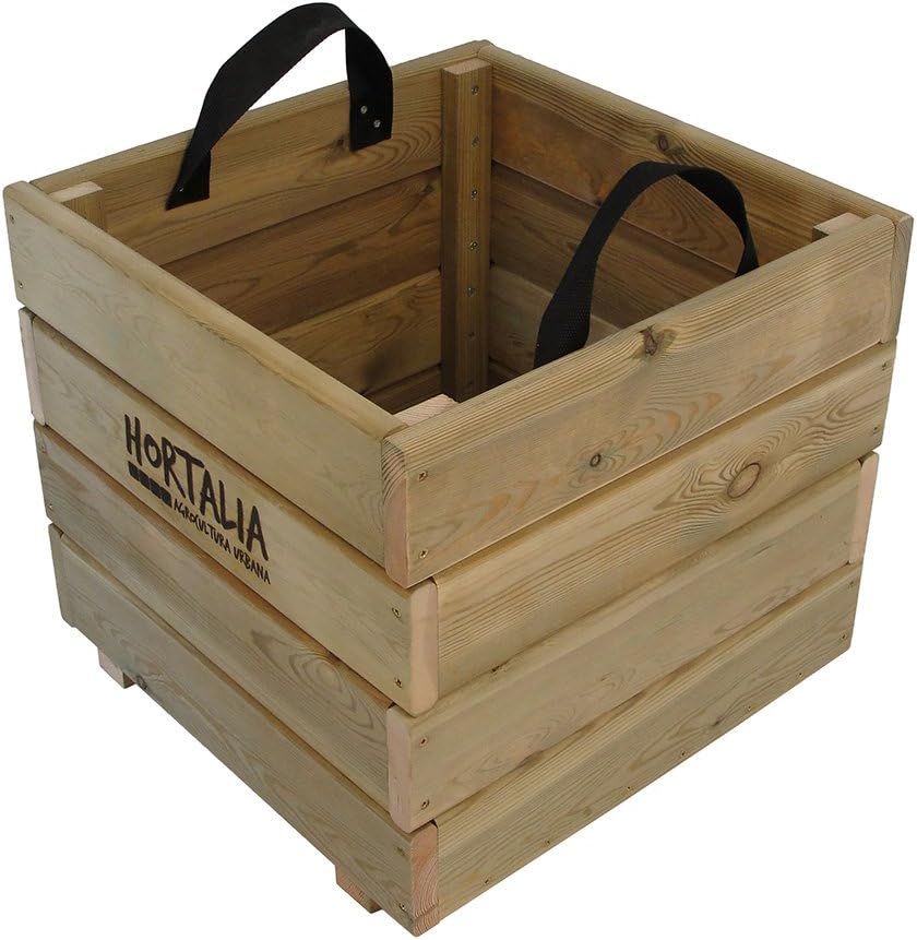 Hortalia Pun - Huerto Urbano Jardinera, Talla S, 35 x 42 x 35 cm: Amazon.es: Jardín