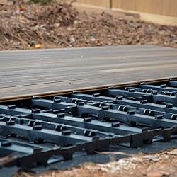 InstaDeck® Outdoor Flooring Tropical Walnut Kit