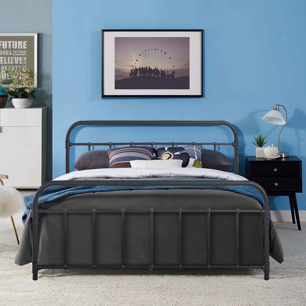Best Queen Black Metal Bed Frame