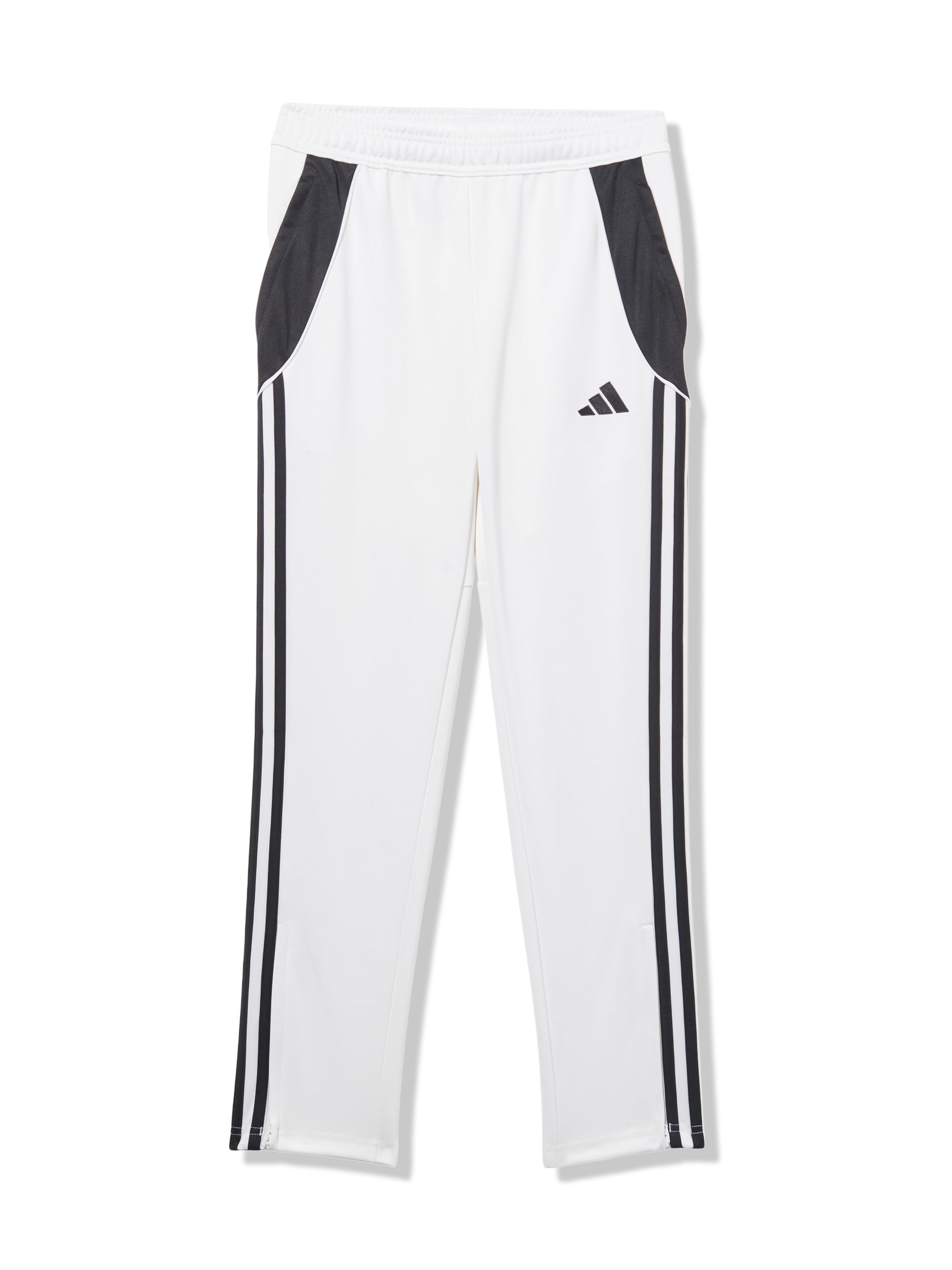 Adidas Girls Tiro 24 Training Pants, White/Black, X-Large