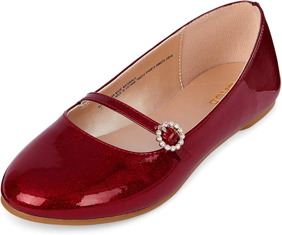  | The Children's Place Kids' Strap Ballet Flat | Flats