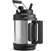 Meoky 1 Gallon Insulated Water Bottle (Steel)