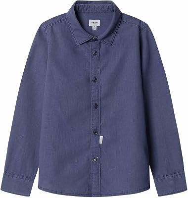 Jungen Daniel Shirt, Blau (Beat Blue), 16
