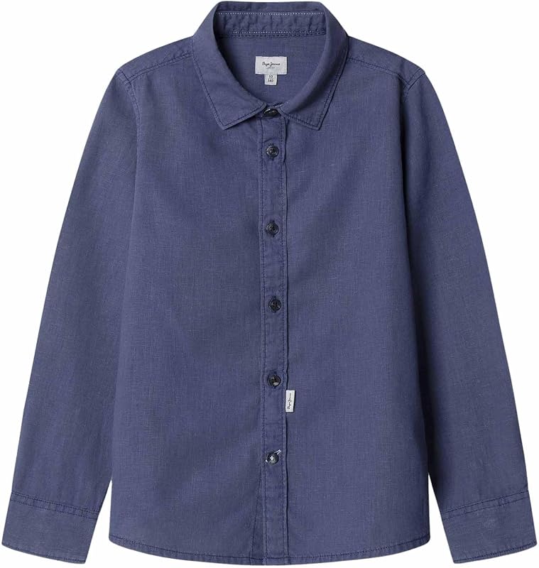Jungen Daniel Shirt, Blau (Beat Blue), 16