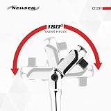 Neilsen CT5797 3pc Extending Ratchet Set 1/4in 3/8in 1/2in Drive 18 Degree view 4