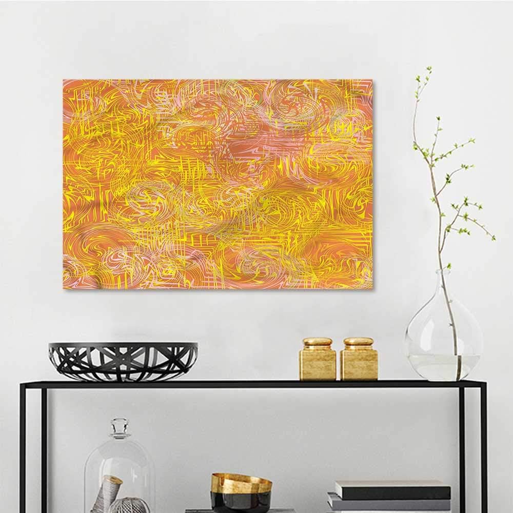 one1love Modern Art Landscape Oil Painting Boho Design Assemblage Office Art Decoration W23 xL15
