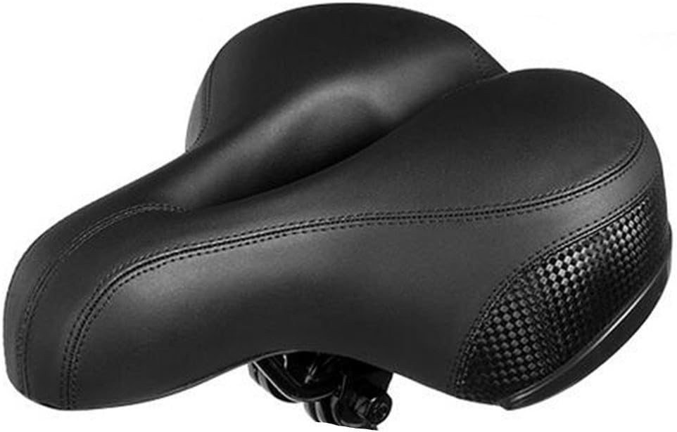 SHULING Bicycle Saddle Bicycle Thick Widen the Seat Cushion Mountain Bike Cycling Seat Cushion Adjustable Soft Seat Cushion Comfort Flexibility Without the Hazards