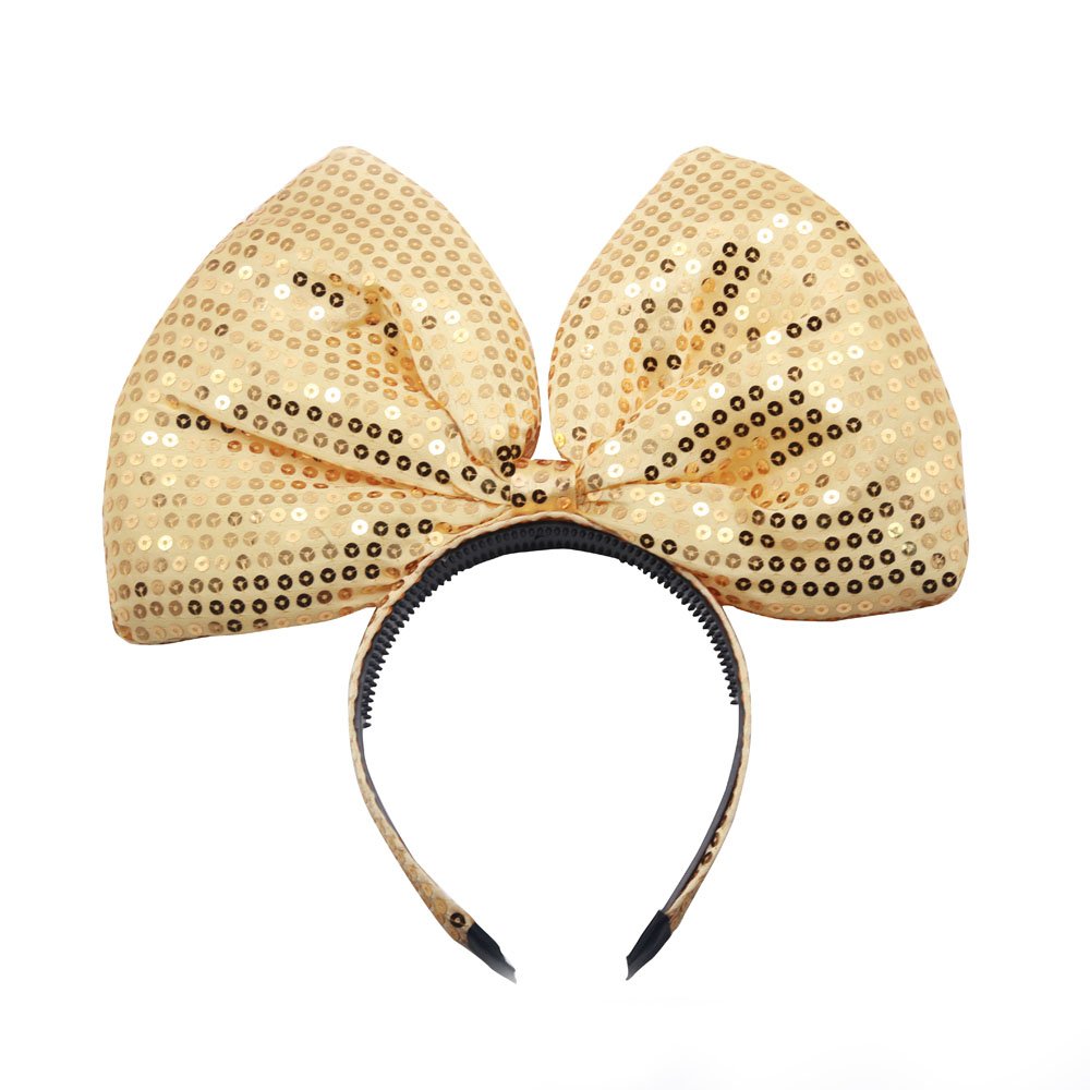 gold glitter headband baby