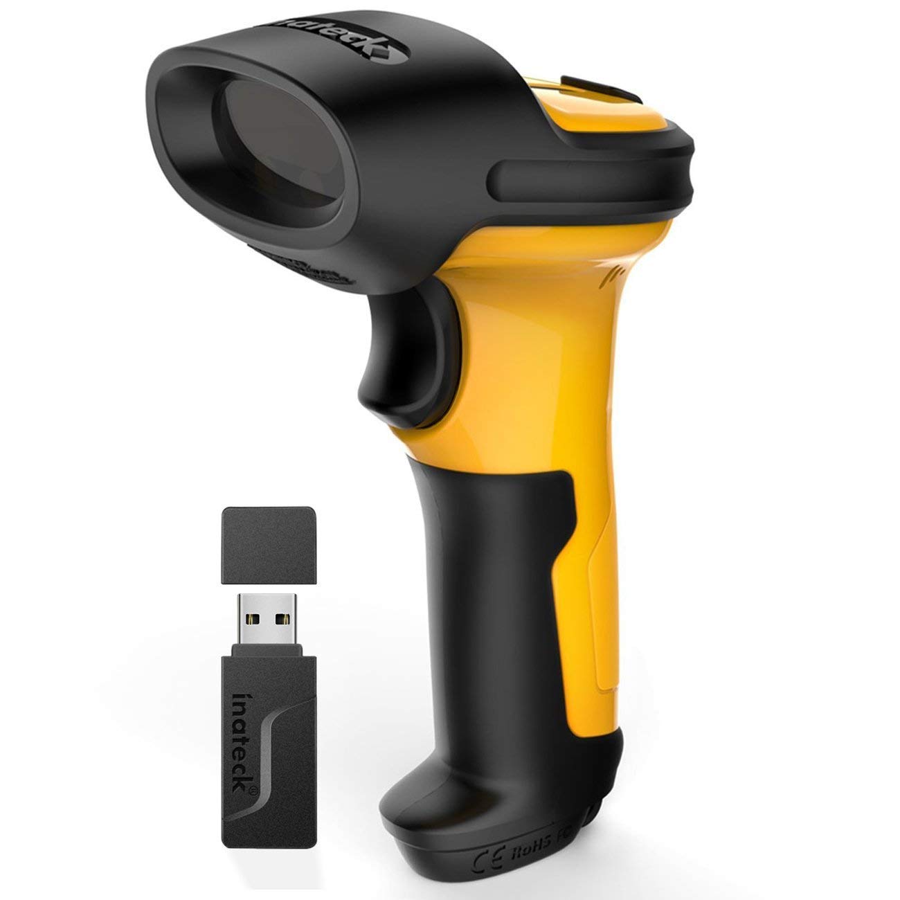 Galleon Inateck 2.4GHz Wireless USB Automatic Barcode Scanner