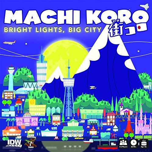 Machi Koro: Bright Lights Big City Card Game