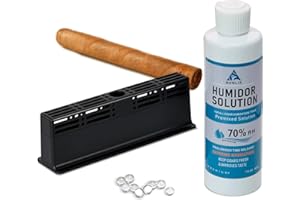 Aunlix Cigar Humidor Humidifier Set, 3-way Humidification System, Keep 70% RH, Humidity for 1-100 Cigars in Cigar Box, Cigar Humidifider, Cuba Cigar Accessories,Cigar Humidifier Packs