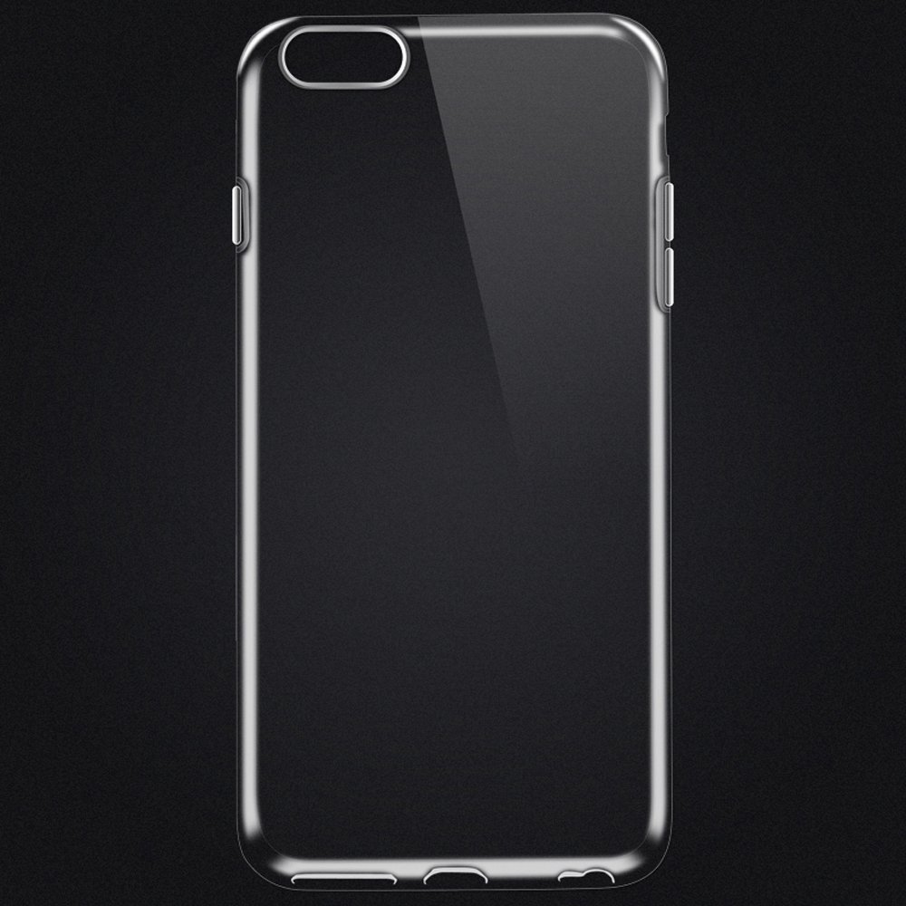 iPhone 6s bumper IPhone 6 transparent case Slim crystal clear silicone cover Premium TPU Soft Rubber Silicone Durable shock Bumper protection waterproof protective [Support Wireless Charging]