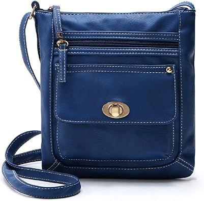 blue cross over bag