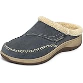 Orthofeet Women's Orthopedic Faux Fur Lined Charlotte Slippers