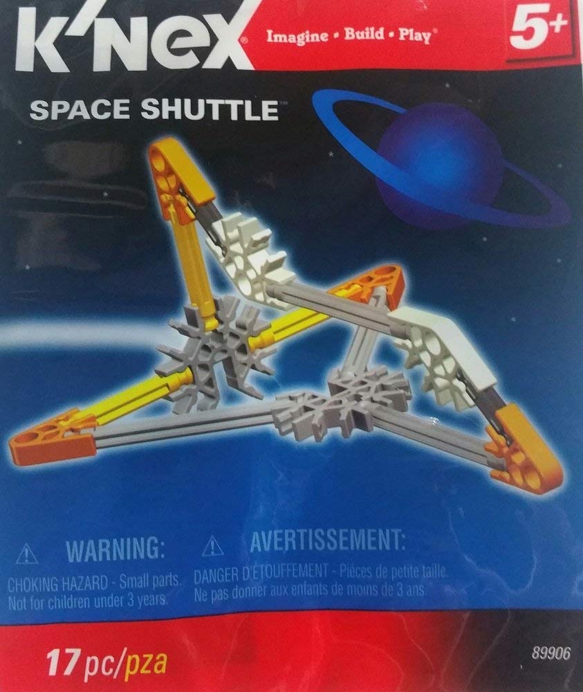 K'nex Space Shuttle 17 Piece Bag Set 89906
