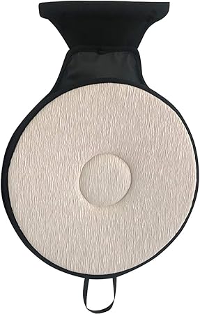 Amazon Co Jp Qd Sgmp 回転クッション 回転シート サポートクッション 滑り止めクッション 丸型 乗り降りらくらく 車用 車椅子用 介護用 お年寄り 妊婦 ベージュ ホーム キッチン