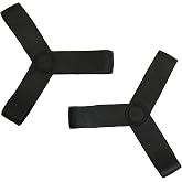 Scuba Choice Rubber Fin Keepers for Diving &amp; Snorkeling, Small &ndash; Secure, Tight-Fitting Gripper Set (Pair) Prevents Slipping, Comfortable, Durable, Easy Pull-On Fit Water Sports Fins