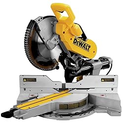 DEWALT Miter Saw, 12 Inch Double Bevel Sliding