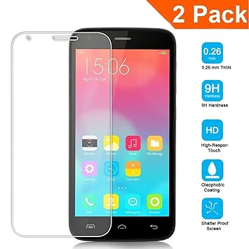 95Street Panzerglas Glasfolie für DOOGEE Y100 Pro Echt Glas Schutzfolie - 9H Hartglas