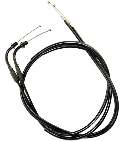 Stainless Braided +12" Throttle Cable Set For 2004-2006 - View #8