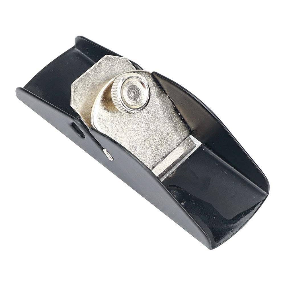 Block Plane, Mini Wood Planer, Metal Manual Wood Planer Plane Blade Deburring Adjustable Hand Tools, Plane for Carpenter Woodworking DIY Hand Tool, Smoothing Planer