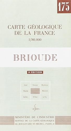 Download Carte géologique : Brioude PDF