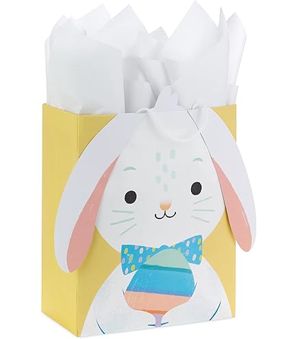 Hallmark Extra Large Easter Gift Bags 2-Pack - Chick & Bunny Designs For Easter Baskets