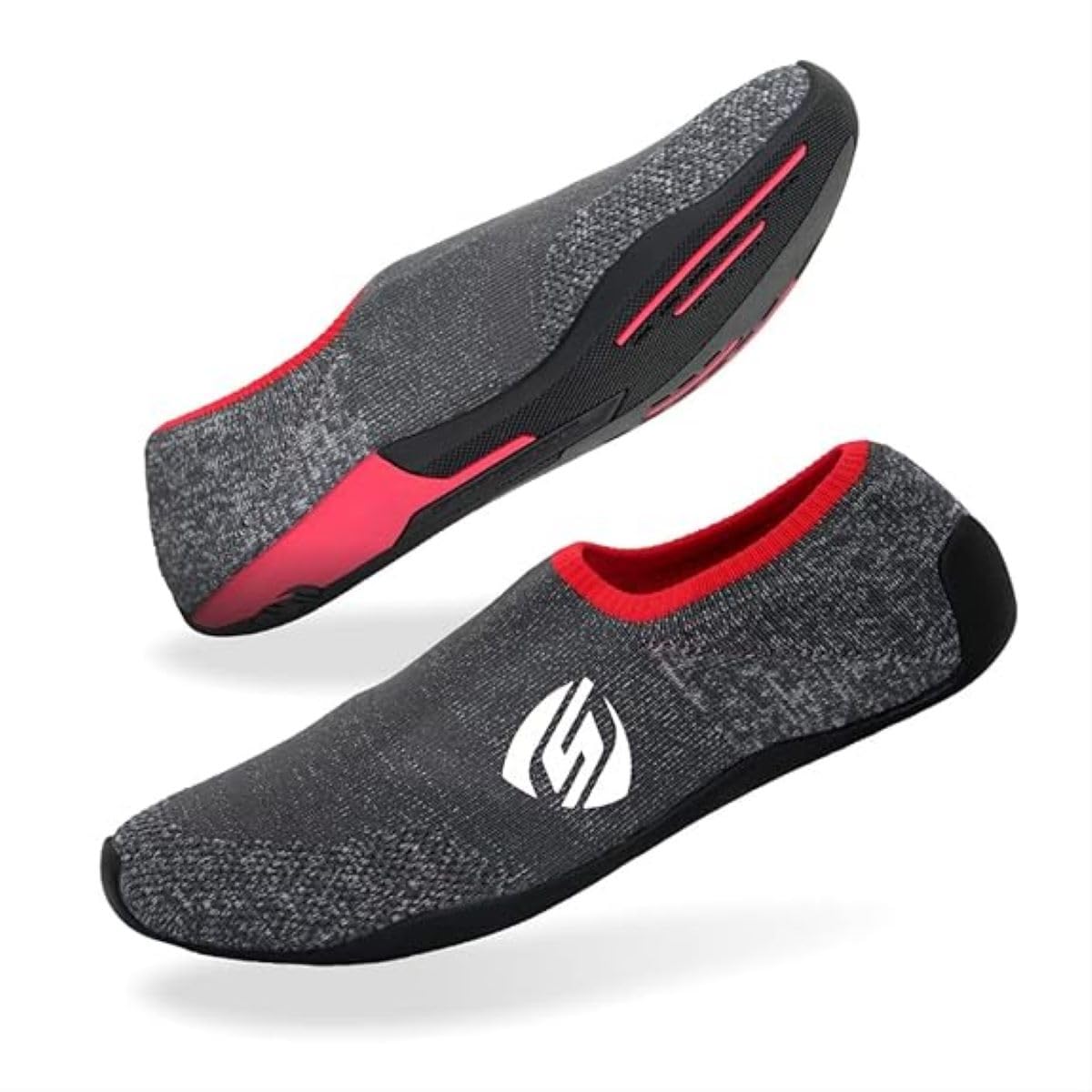 STRASSE Racingshoes Drivingshoes Gamingshoes Simlator Simracing air Through Insole Ventilation Sole (RED, L)