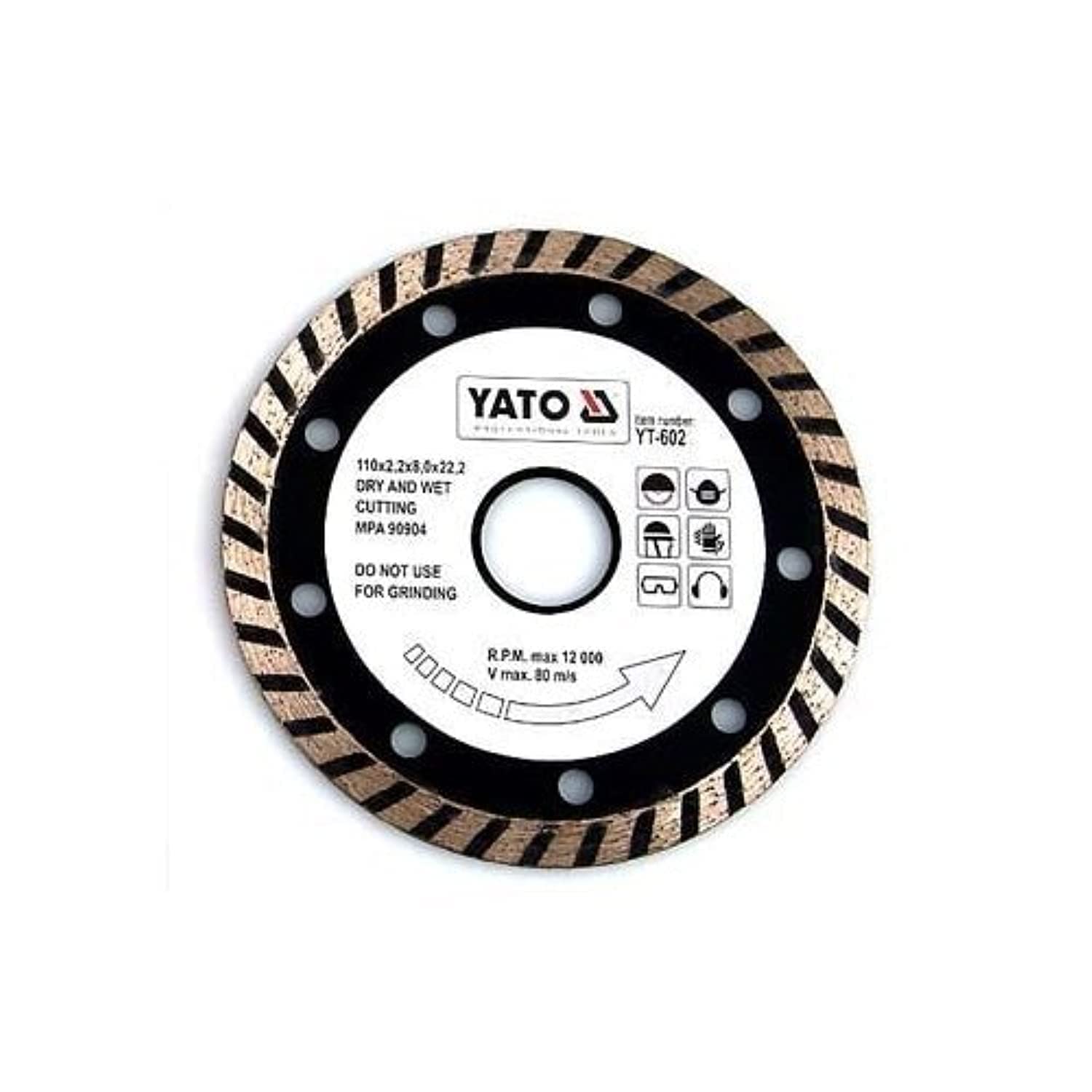 Yato YT-6025 Turbo Diamond Disc – 230 mm