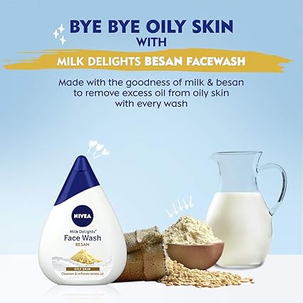 nivea face wash besan