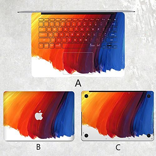 MacBook pro 13 2016 2017 Touch Bar 4 in 1 Dustproof Protector Fashion Art Designer Pattern image Cover sticker Skin (A1708)