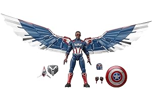 Marvel Legends Series Captain America Collectible Captain America: Brave New World Deluxe 6 Inch Action Figure