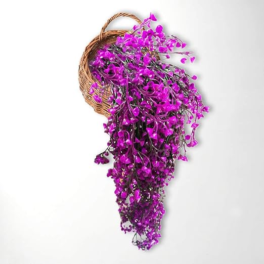 Singeru Artificial Ivy Garland Fake Flowers Wisteria Hanging Vine