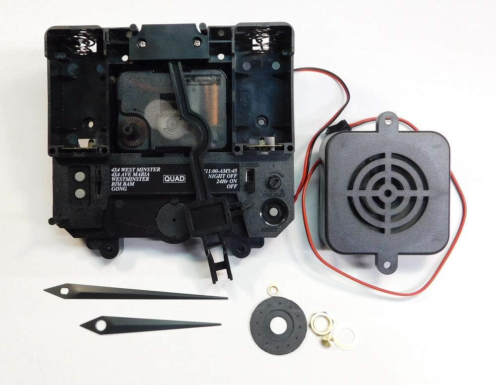 Quad Chime Quartz Pendulum Clock Movement Tubular Bell