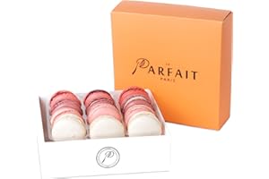 Le Parfait Paris: It’s a Baby Girl French Macarons - Gender Reveal Decorations Gourmet Desserts Snack Box - Valentine’s Day Gift Box of 12- Assorted Baby Shower Macaroons - Baked and Delivered Fresh