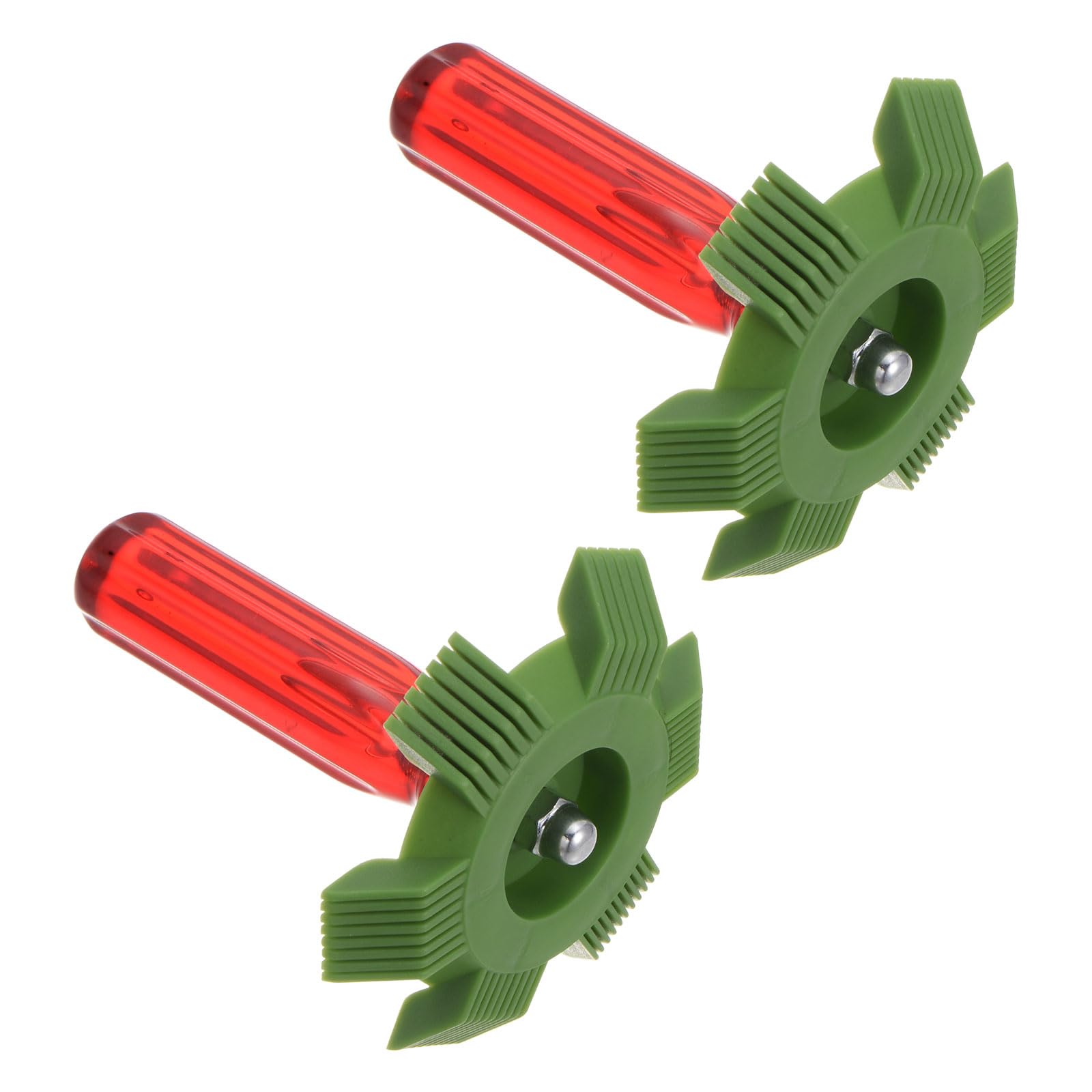 PATIKIL 3.4" Air Conditioner Fin Comb, 2 Pcs Fin Straightener Brush AC Coil Cleaner Condenser Radiator Repair Tool for AC Unit Evaporator Refrigerator