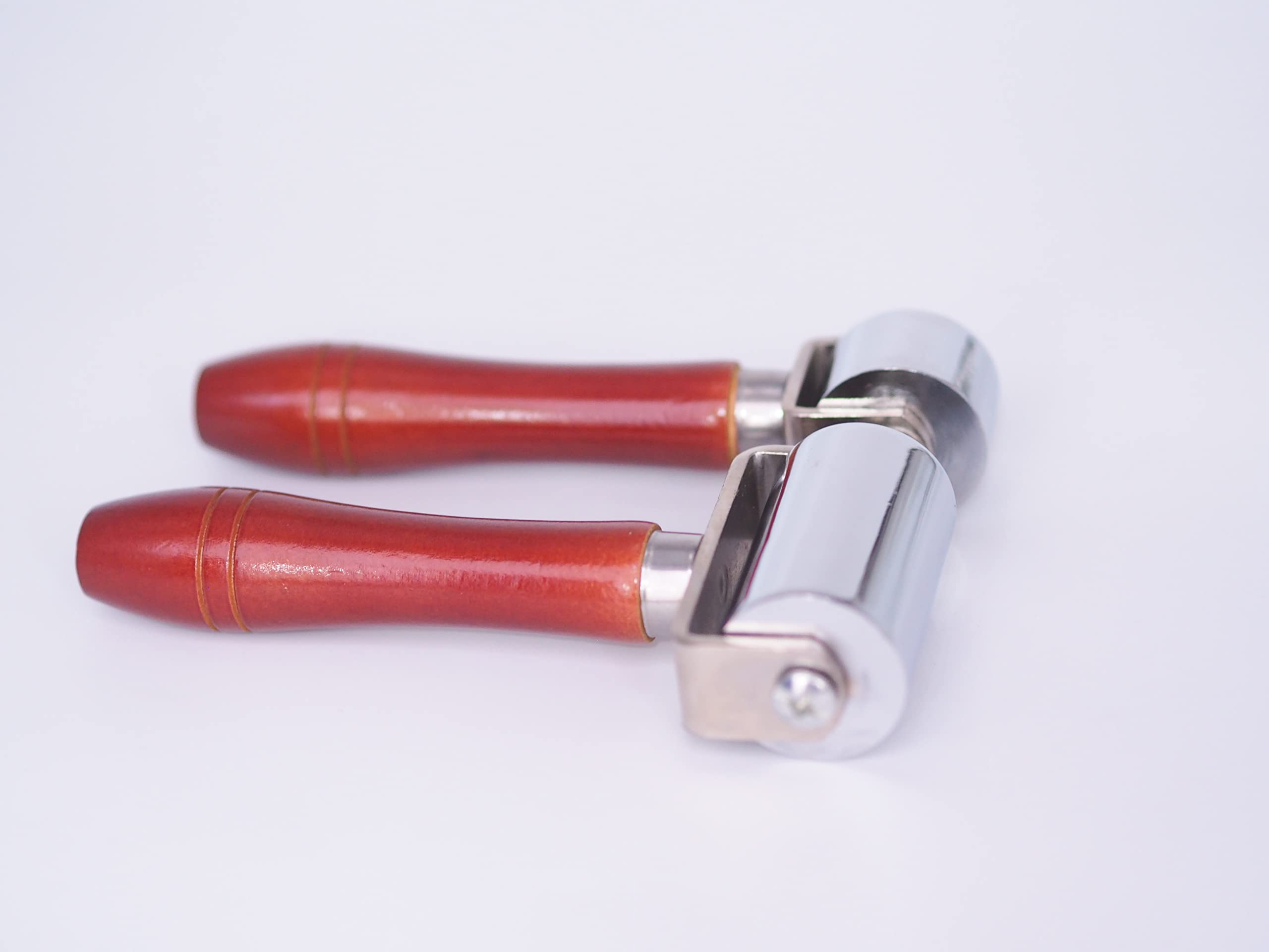 Leathercraft Rollers Leather Gluing Roller Creasing Wheels 2 Sizes Pack and Glue Spreader