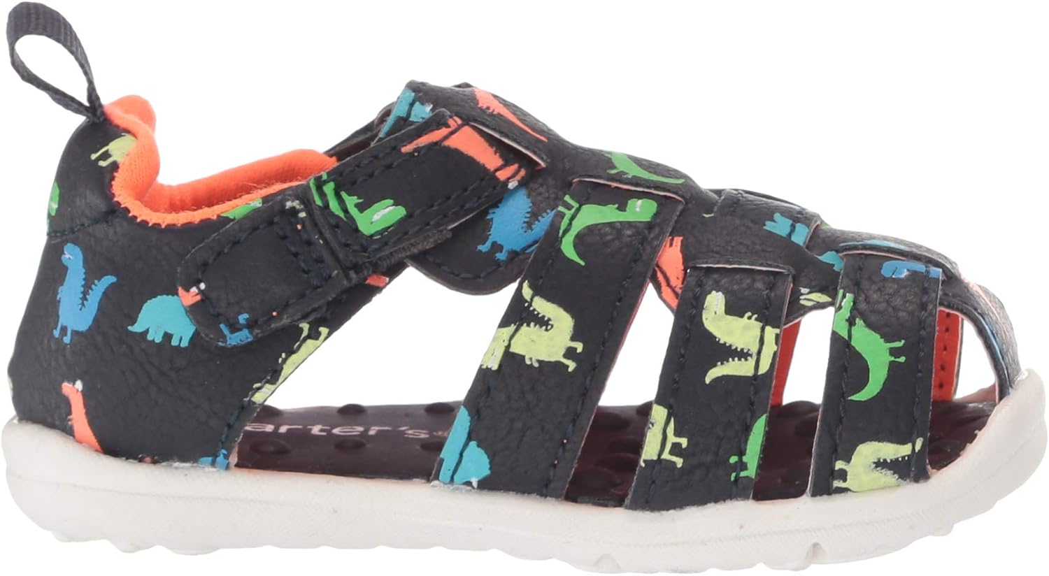 Carter's Every Step Boy's 1st Walker Miller Fisherman Sandal, Print, 3.5 M US Infant: Shoes
