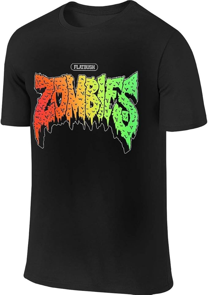 ALASANG Helloword Flatbush Zombies Logo Graphic Cotton T