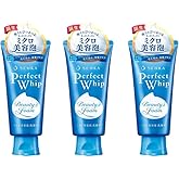 TSTADVANCE Senka Perfect Whip Cleansing Foam 4.23oz(120g) Set Of 3 White Floral Scent Japanese Face Wash