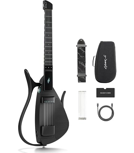 PEFEEL Smart Midi Guitar, black (SG7) : Amazon.ca: Musical