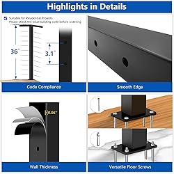Zylorix 2Pack 36" T304 L-drilled Cable Railing